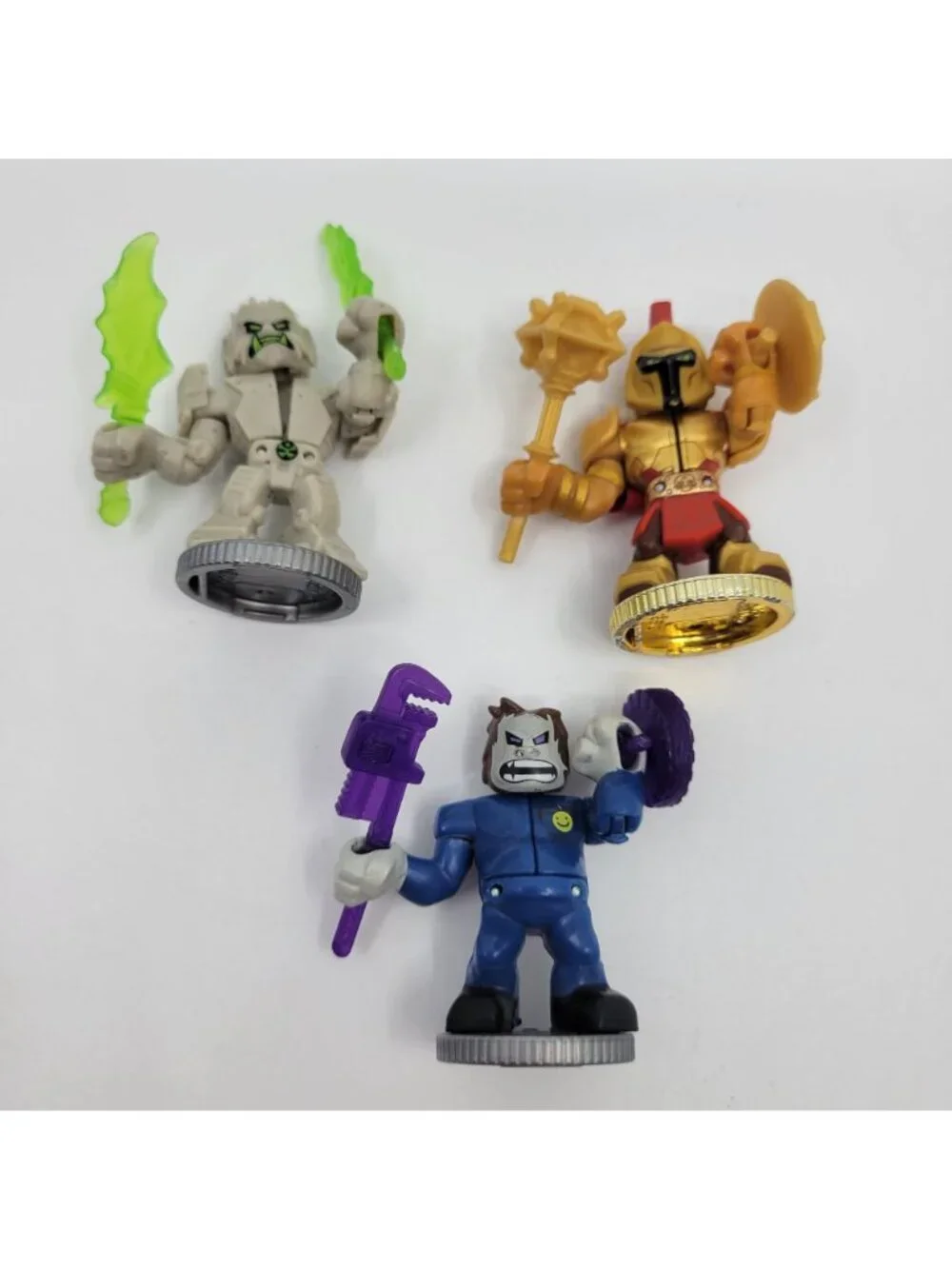 Legends of Akedo Lot of 11 Mini Battle Figures & Controller - Moose